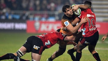 Jaguares luchó pero no pudo con el oficio de Crusaders