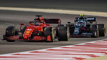Charles Leclerc (Ferrari SF21). Bahréin, F1 2021.