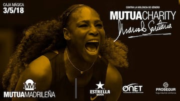 Serena Williams competir&aacute; en Madrid. 