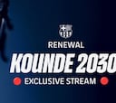 El Barça ata a Koundé: acto oficial de renovación, en directo