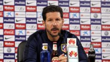 Simeone: "¿Fichajes? Siempre estamos abiertos al mercado"