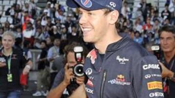 <b>PRESENTE Y ¿FUTURO? </b>En Red Bull quieren a Vettel muchos años.
