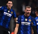 Dzeko enseña el camino y el Inter se clasifica a los octavos de final