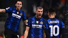 Dzeko enseña el camino y el Inter se clasifica a los octavos de final