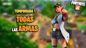 Fortnite Cap&iacute;tulo 4 Temporada 1: todas las armas y cu&aacute;les son las mejores