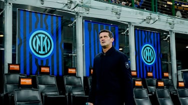 Cristian Chivu, entrenador del Inter.