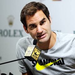Federer: "Sinceramente, pensé que Nadal no jugaría en Pekín"
