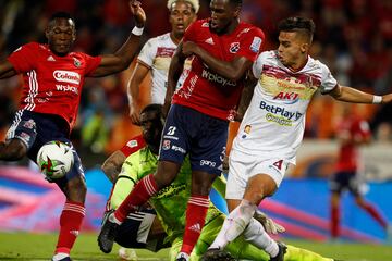 Victoria 1-0 de Tolima en condición de visitante frente al Independiente Medellín.