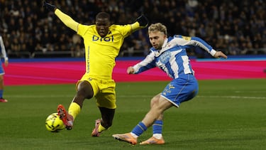 El centrocampista cadista fue el encargado de sostener al equipo cuando más arreciaba el Deportivo y le da el músculo para que los de arriba puedan crear peligro.