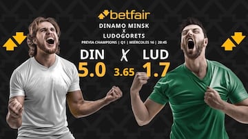 Dinamo Minsk vs. Ludogorets: horario, dónde ver, pronósticos y cuadro