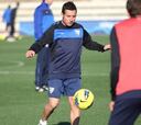 Cazorla ya se entrena y el Málaga llega a Venezuela