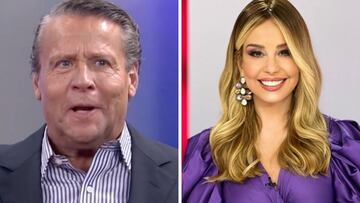 Alfredo Adame le declara su amor a Myrka Dellanos en un programa en vivo