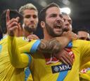 Higuaín y Callejón lideran la victoria del Nápoles en Roma
