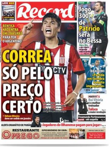 Portadas de la prensa deportiva