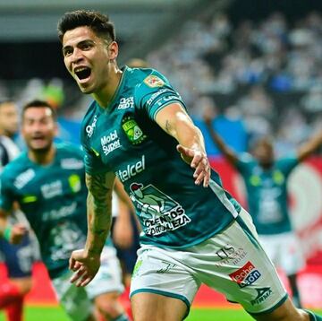 Víctor Dávila ha anotado 10 goles en 26 partidos con el León de México. El fin de semana fue héroe al marcar en el empate ante el América.