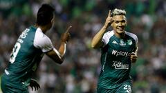 Teófilo Gutiérrez en un partido de Deportivo Cali.