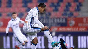 Luis Fernando Muriel en un partido de Atalanta en la Serie A