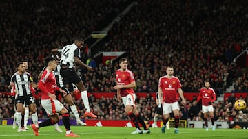 Partido del Manchester United contra el Newcastle