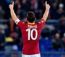 Totti, segundo máximo goleador de la historia de la Serie A