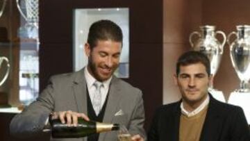 Sergio Ramos e Iker Casillas.