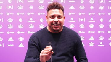 01/12/20 RUEDA DE PRENSA DE RONALDO NAZARIO REAL VALALDOLID