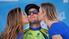 Mark Cavendish, tras una etapa en la Vuelta a California.