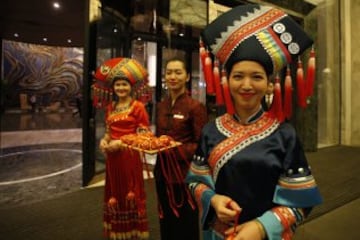 El pintoresco arribo de la Roja a China