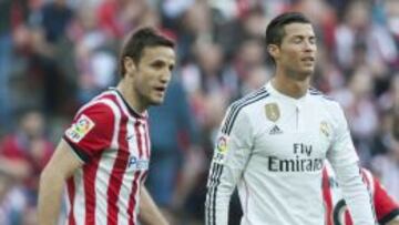 Cristiano ha sufrido un bajón en sus cifras goleadoras y se fue de San Mamés sin rematar entre los tres palos.