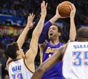 Durant y los Thunder se vengan de unos esperpénticos Lakers