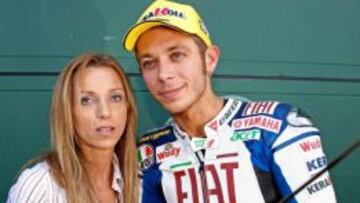 Rossi, junto a Valentina Vezzali.