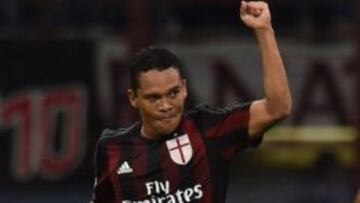 Carlos Bacca llegó en julio de 2015 al Milan por un valor de 30 millones de euros