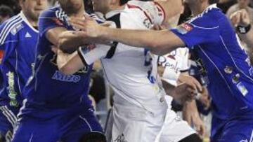 Goñi, del Ademar, en un tiro.