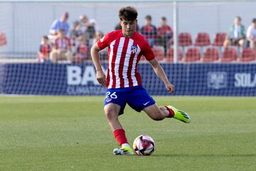 Jano Monserrate, en el partido contra el Levante.