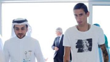 Di María llega hoy a París para hacer oficial su fichaje