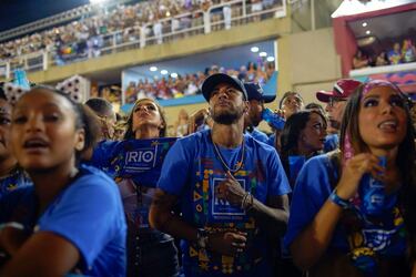 Neymar en el Carnaval de Ro de Janeiro 2019. 