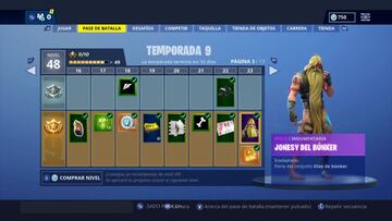 Desbloqueamos el skin Jonesy del b&uacute;nker en el nivel 23 del Pase de Batalla de la Temporada 9