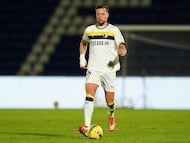 ALVERCA, PORTUGAL - JANUARY 4: Justin de Haas of FC Famalicao in action during the Liga Portugal Betclic match between FC Alverca and FC Famalicao at Estadio FC Alverca on January 4, 2026 in Alverca, Portugal. (Photo by Gualter Fatia/Getty Images)