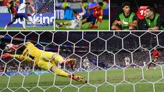 Los atléticos en la Eurocopa: Oblak sale con la cabeza alta; Morata y Griezmann, las bazas