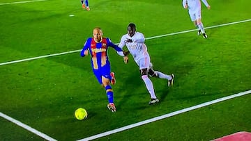 "Es penalti de Mendy a Braithwaite"