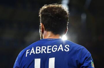 Chelsea's Spanish midfielder Cesc Fabregas