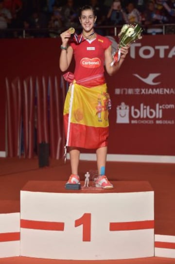 Carolina, en lo más alto del bádminton mundial.