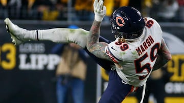 Bears LB Marsh denies taunting and accuses Corrente of "hip-checking"