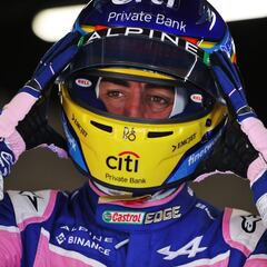 La sonrisa delata a Alonso