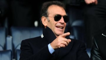 Cellino, expulsado y multado por romper las reglas de agente