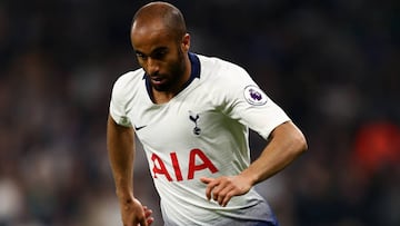 Lucas Moura of Tottenham Hotspur