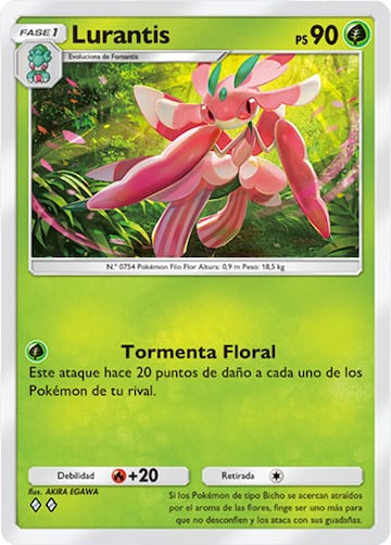 pokemon tcg pocket guardianes celestiales lurantis