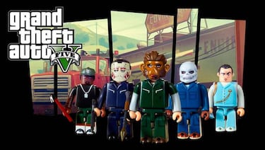 Grand Theft Auto presenta tres nuevos sets de figuras Kubrick