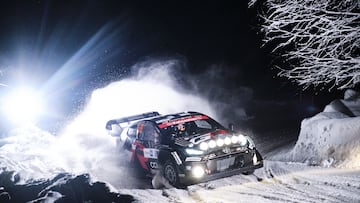 Rovanpera es el hombre a batir en la nieve de Suecia