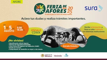 Feria de Afores 2025: Fechas clave, horarios, requisitos y todos los trámites que podrás hacer