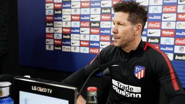 Simeone: "¿Carrasco? El que cede un lugar, otro lo aprovecha..."